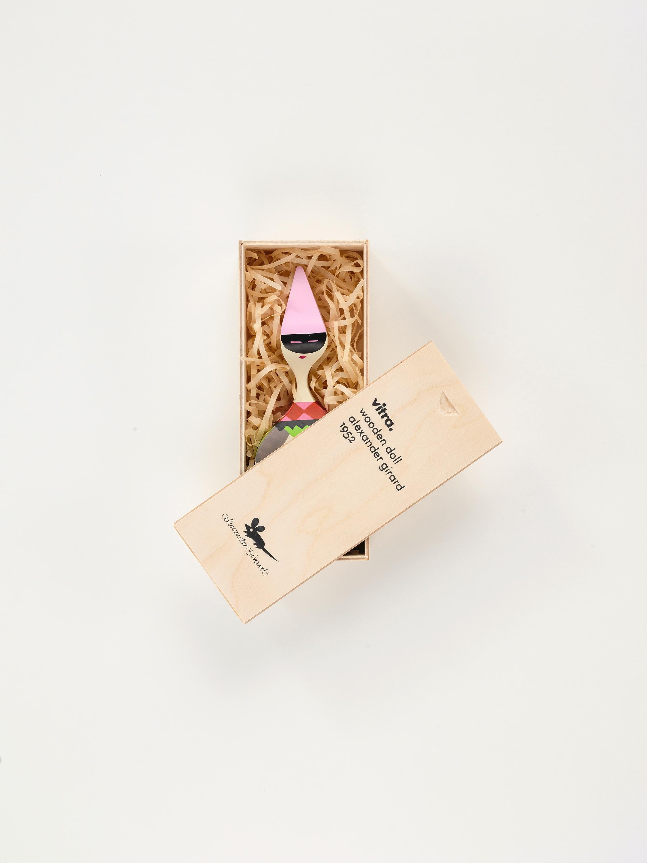 Modern Vitra Wooden Doll No. 6 by Alexander Girard, 1stdibs Gallery Showroom Sample For Sale