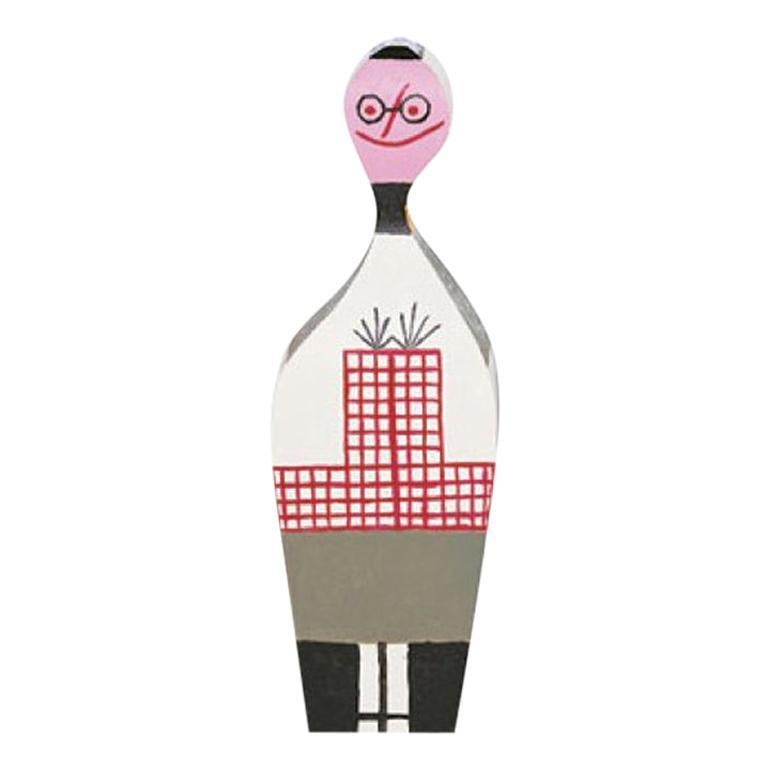 Swiss Vitra Wooden Doll No. 8 by Alexander Girard, 1stdibs New York For Sale