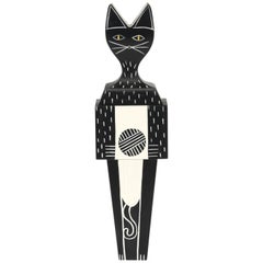 Vitra Wooden Doll Large Cat by Alexander Girard