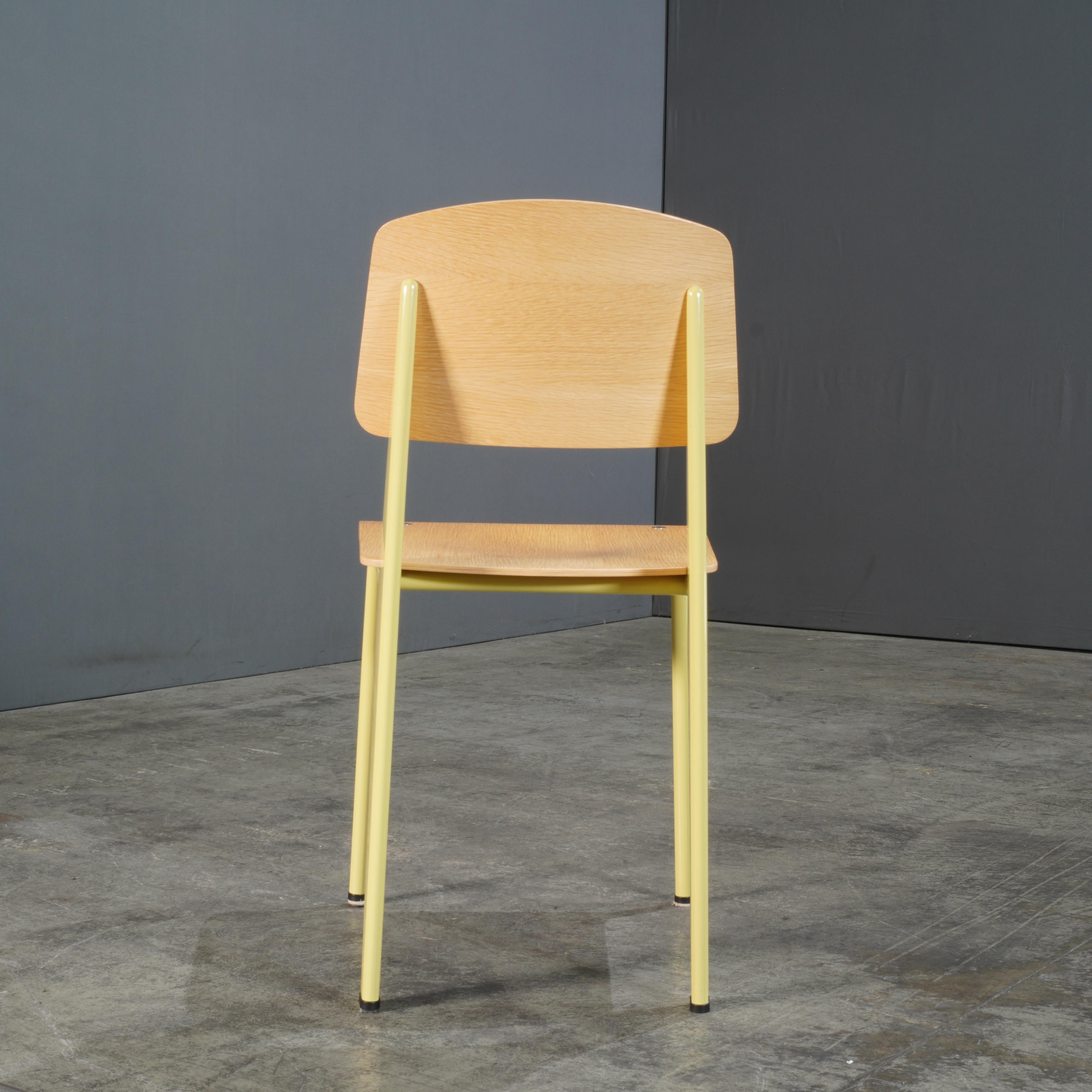 Vitra Yellow Standard Chair by Jean Prouve 4