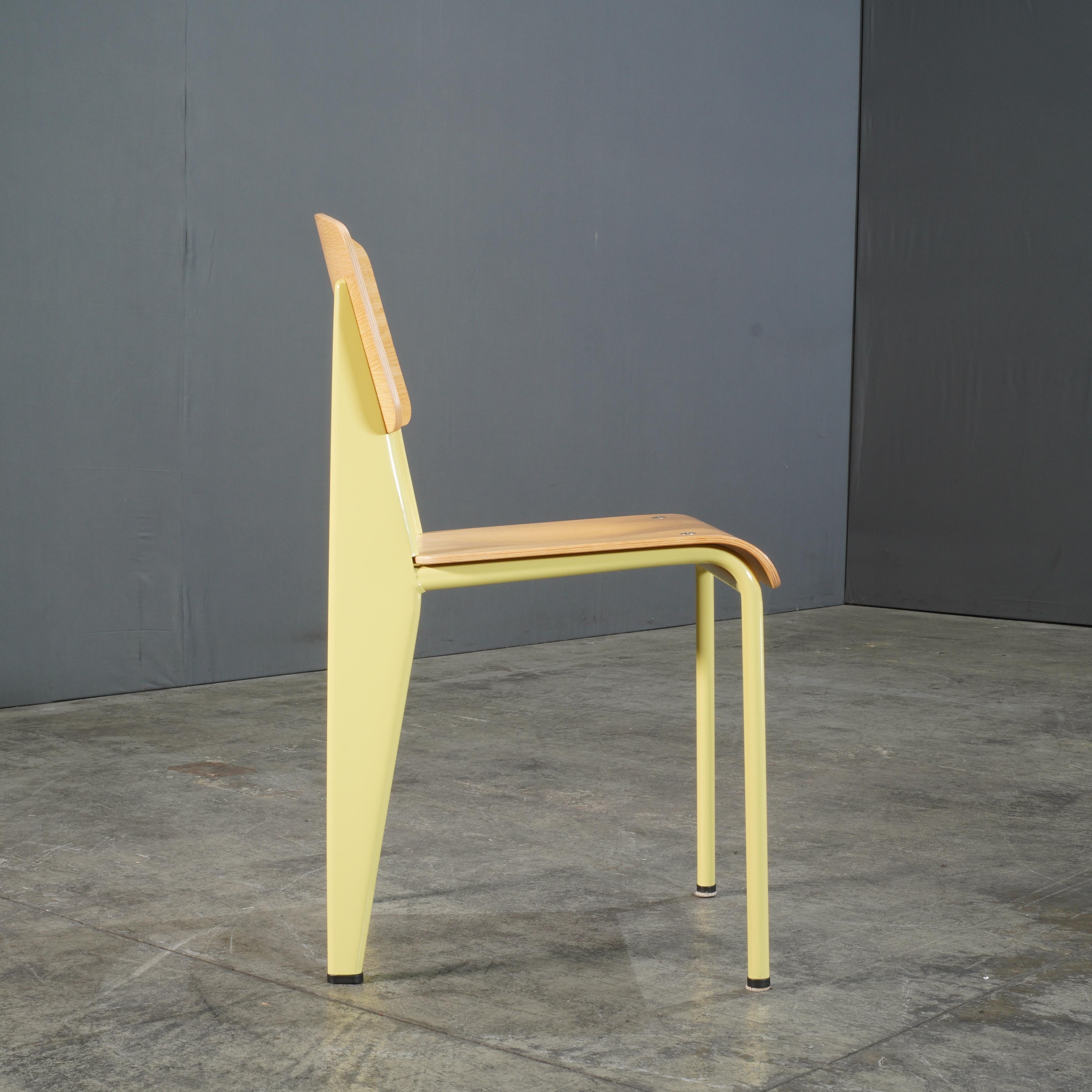 Vitra Yellow Standard Chair by Jean Prouve 6
