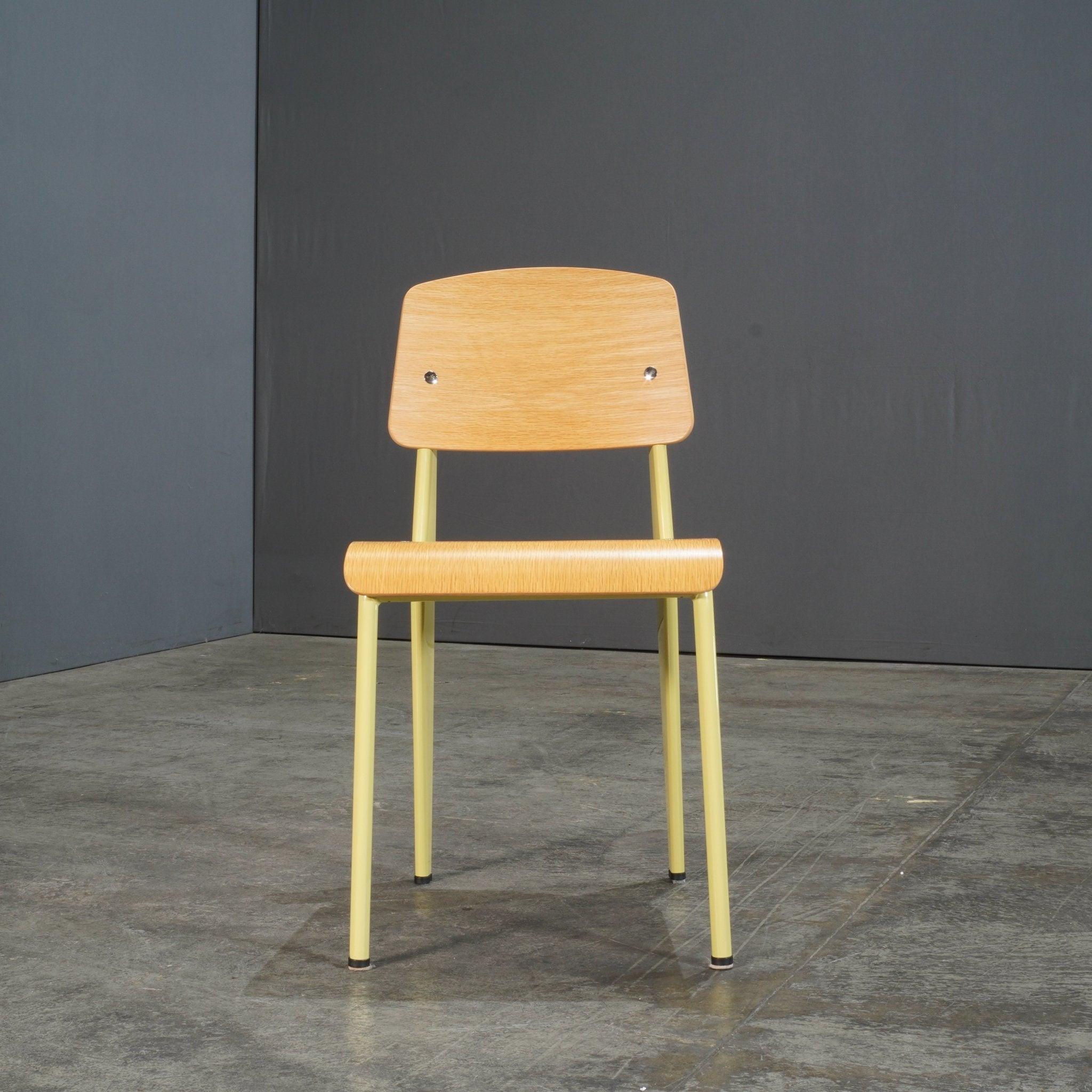 20th Century Vitra Yellow Standard Chair by Jean Prouve