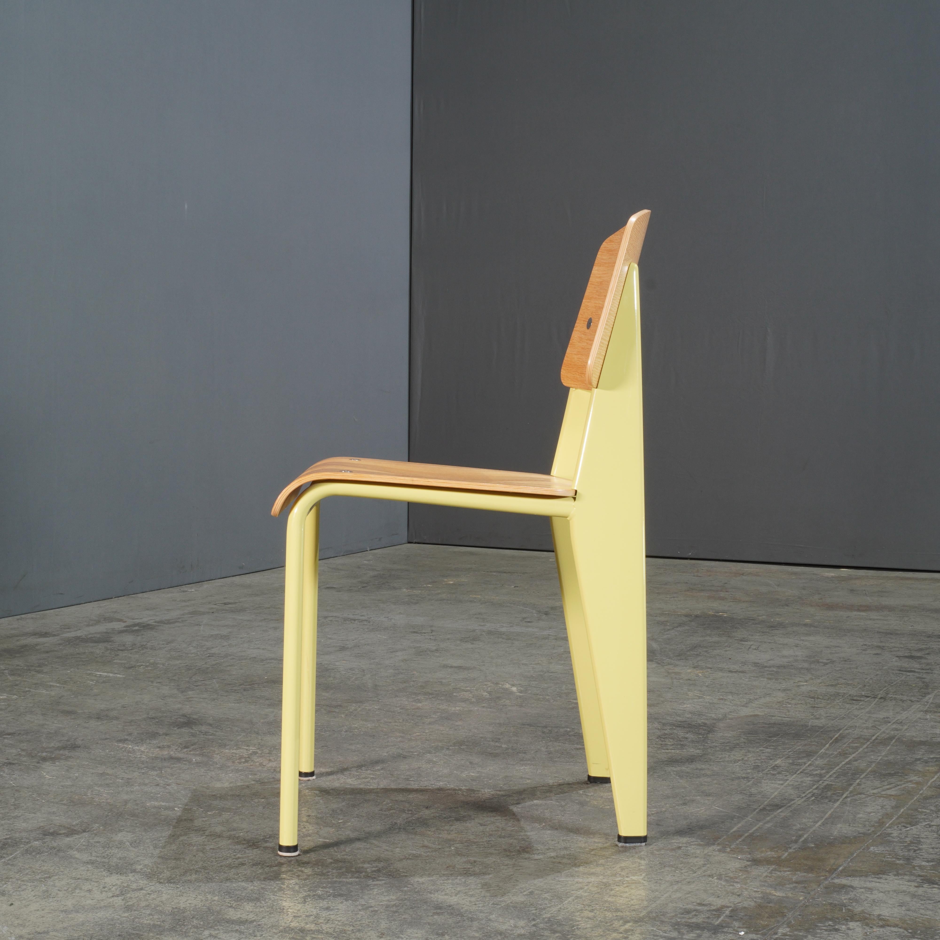 Vitra Yellow Standard Chair by Jean Prouve 2