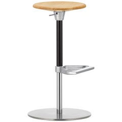 Tabouret Vitra Zeb en bois de chêne naturel par Edward Barber & Jay Osgerby