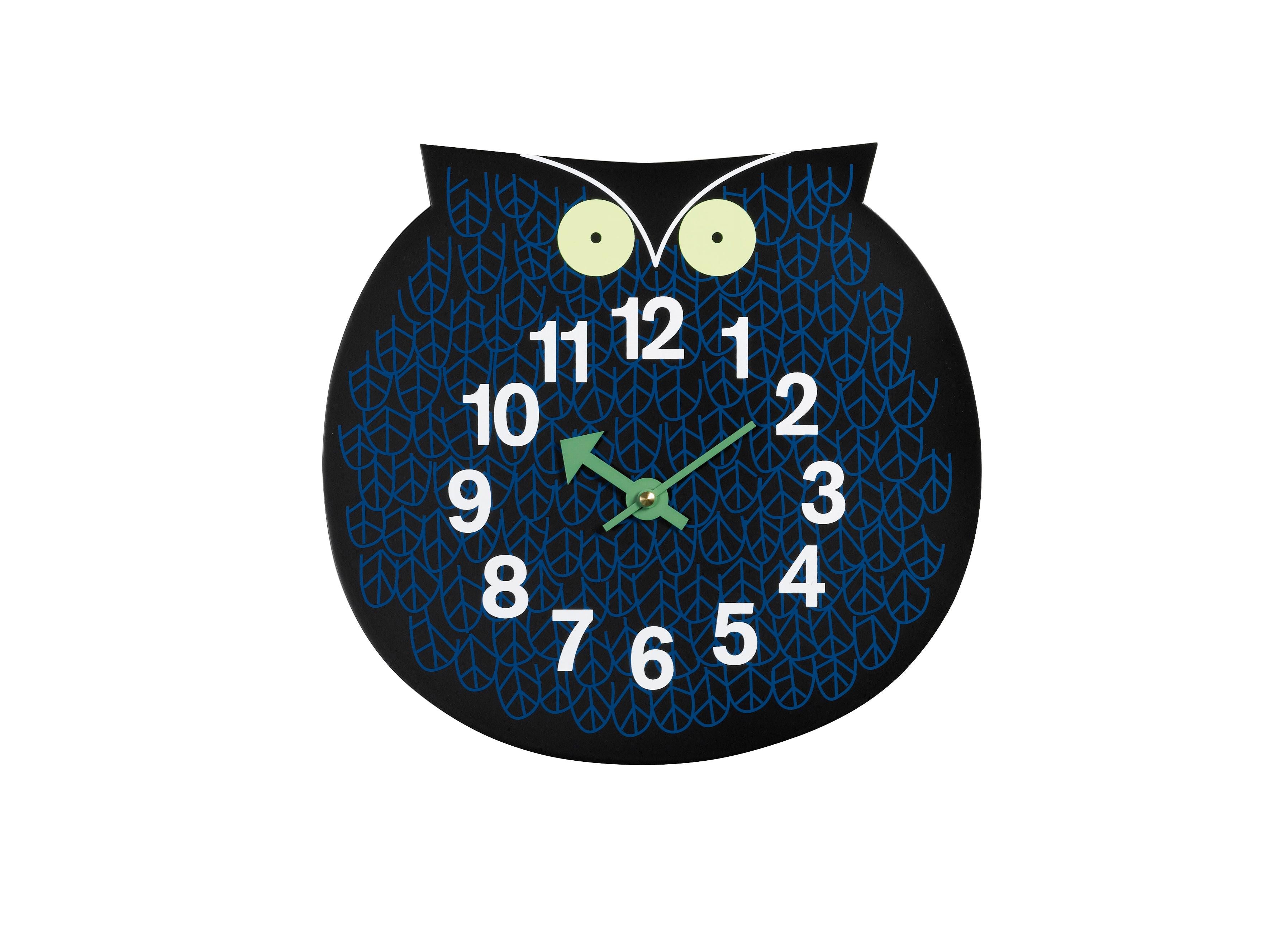 owl wall clocks