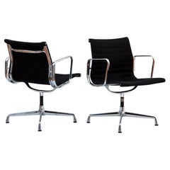 VitraOriginal, Eames OfficeChair, EA108, swivel armrest, Modern Design Set of 2