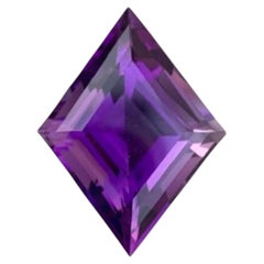 Vitreous Purple Amethyst 10.50 Carats Kite-Like Cut Natural Brazilin Gemstone