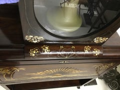 Vitrine Attributed to Carlo Zen, Italian Design Liberty, Wood , Mother of Pearl