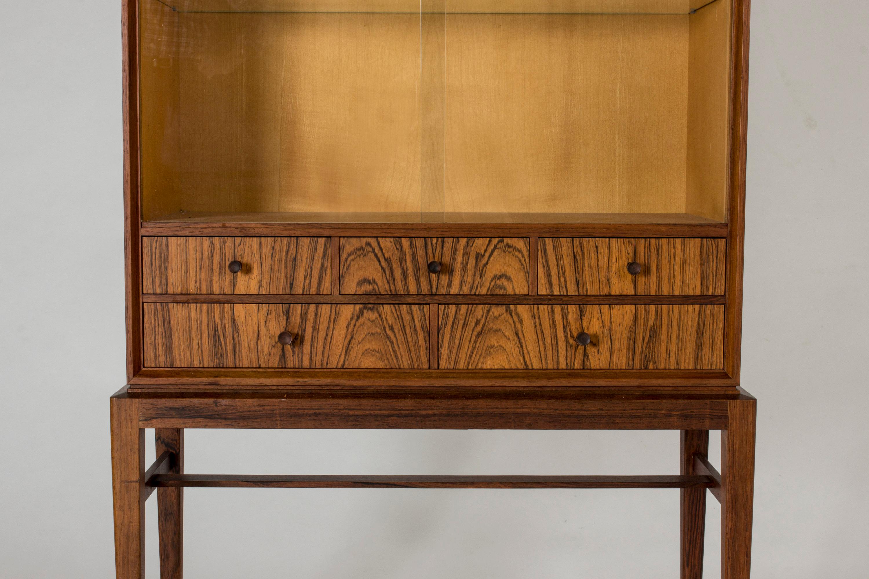 Vitrine Cabinet by Svante Skogh In Good Condition In Stockholm, SE