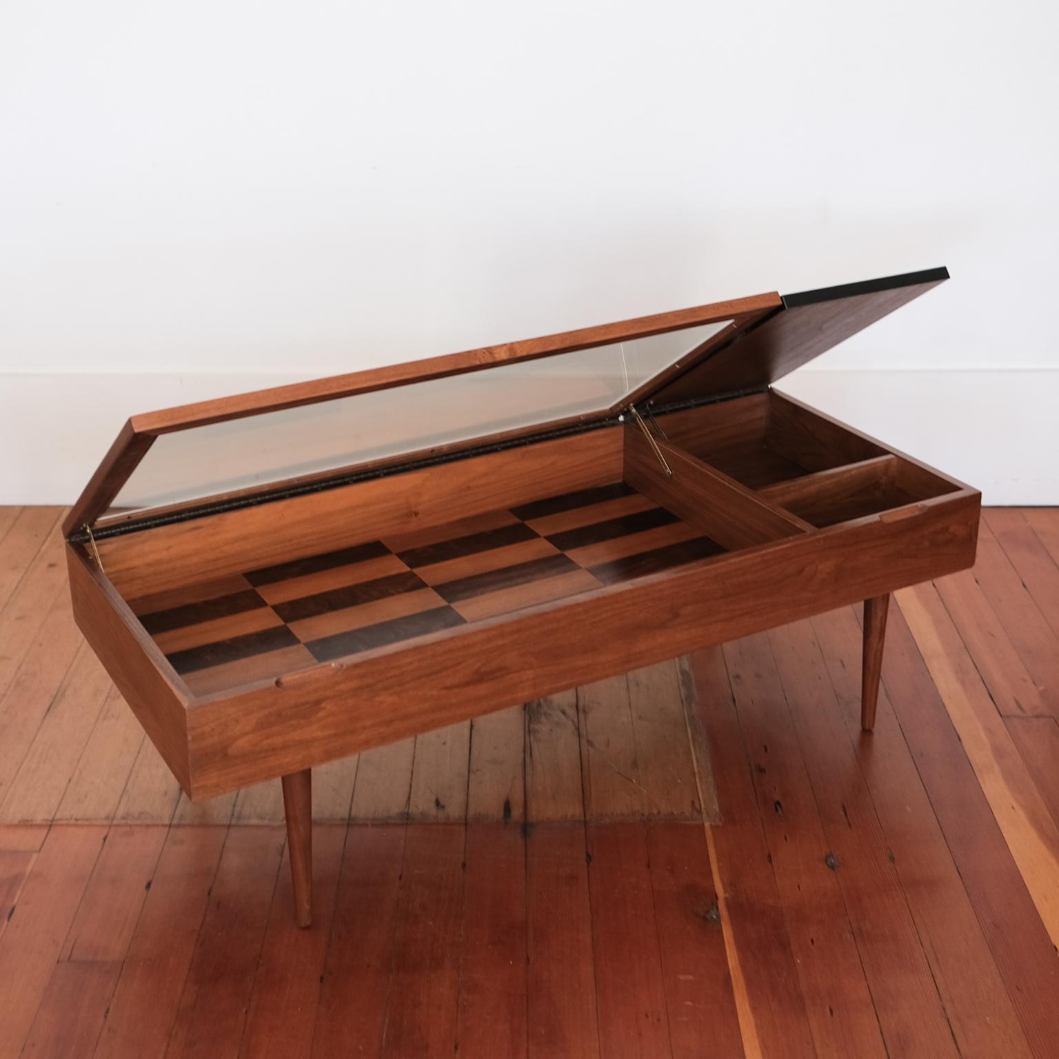 Mid-20th Century Vitrine Coffee Table by Stewart MacDougall for Glenn of California For Sale