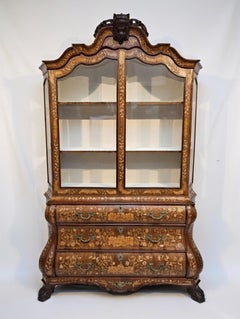 Vitrine deux-corps hollandais