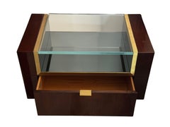 Vitrine Nightstand by Thomas Pheasant for Baker Furniture