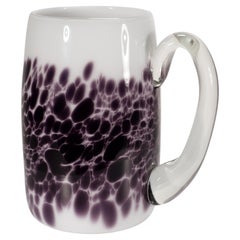 Taza o jarrón de gran tamaño de Vitrix Hot Glass Studio, NY Art Glass, 1983