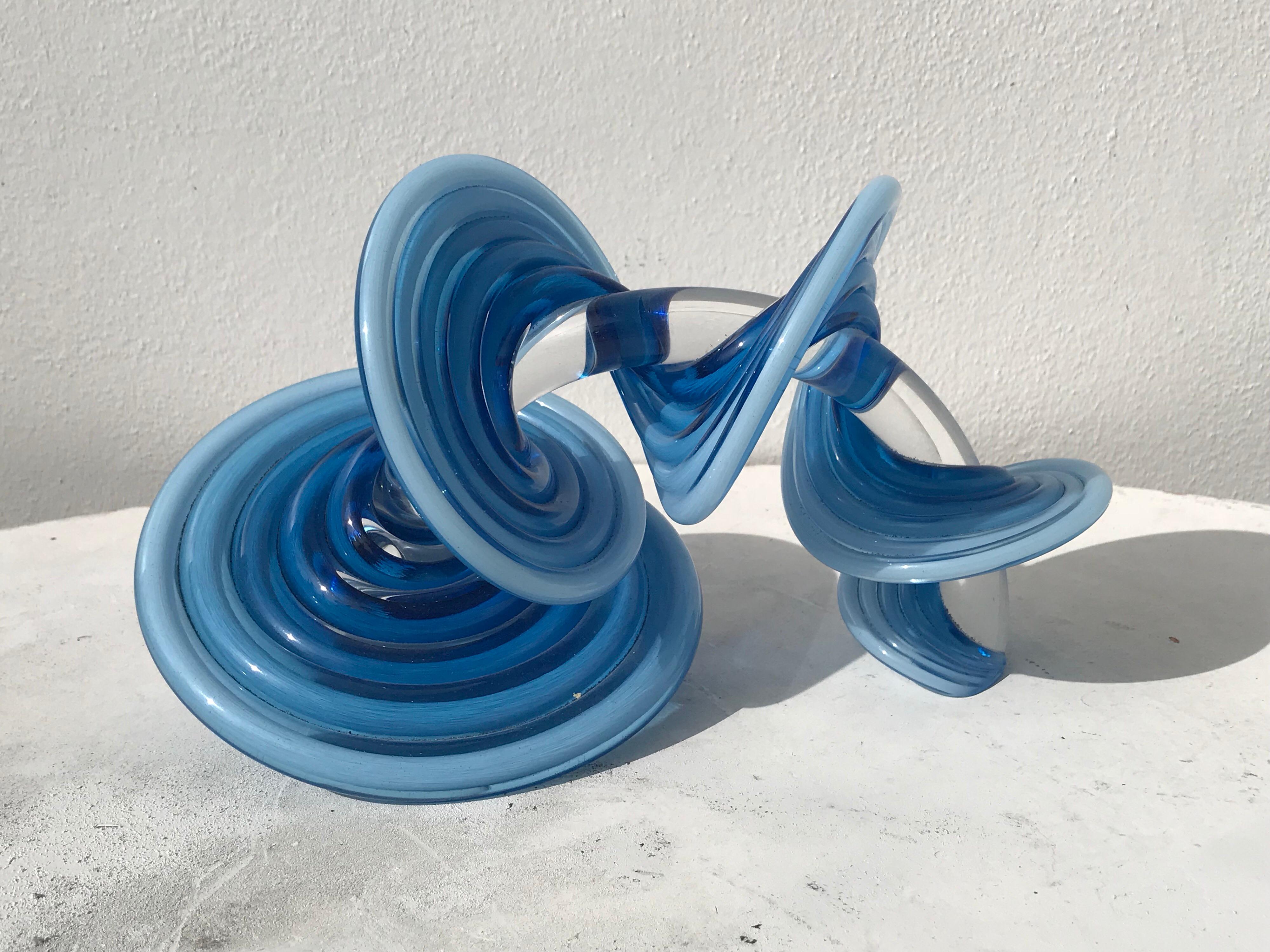 Vitrix Hot Glass Studio Sculpture In Excellent Condition In North Miami, FL