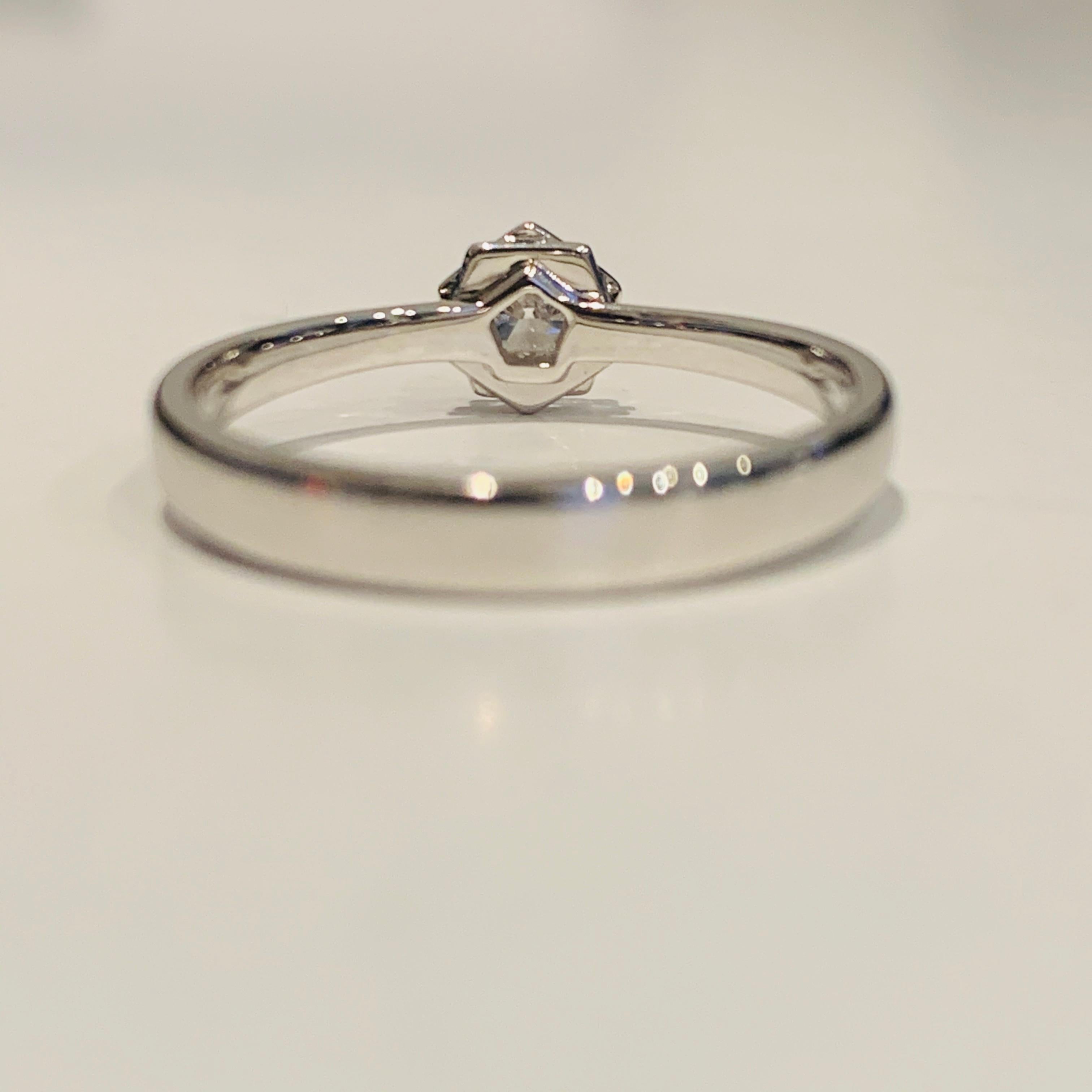 0.27 carat diamond ring