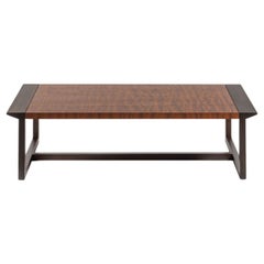 Vitruvio Mahogany Pomelè Large Coffee Table By Giordano Viganò