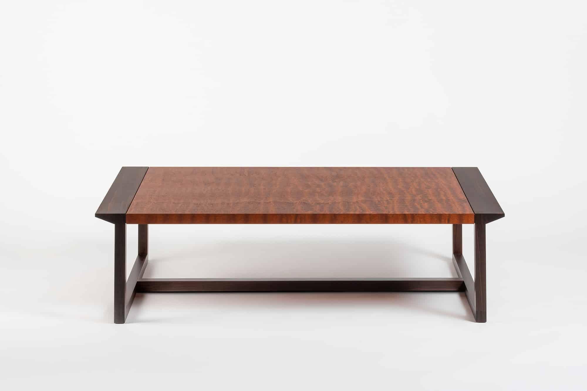 italien Vitruvio Mahogany Pomelè Medium Coffee Table en vente