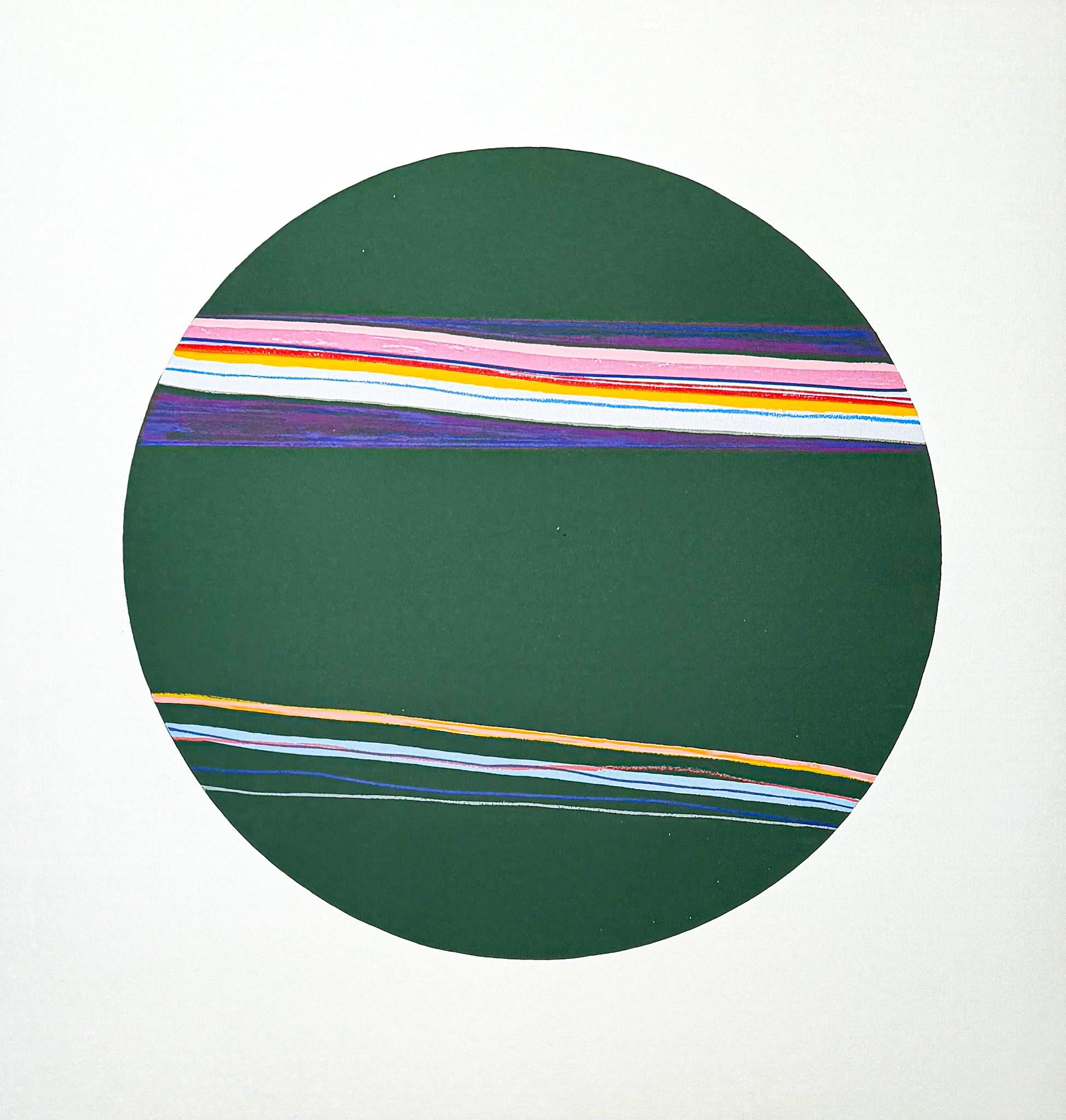 Screen printing on paper
Limited edition, numbered 39/40
Signed in pencil by artist in lower right corner.
Very good conditions.
Paper size: 90 x 90 cm

A regular certificate of authenticity will be included.

We offer professional packaging and