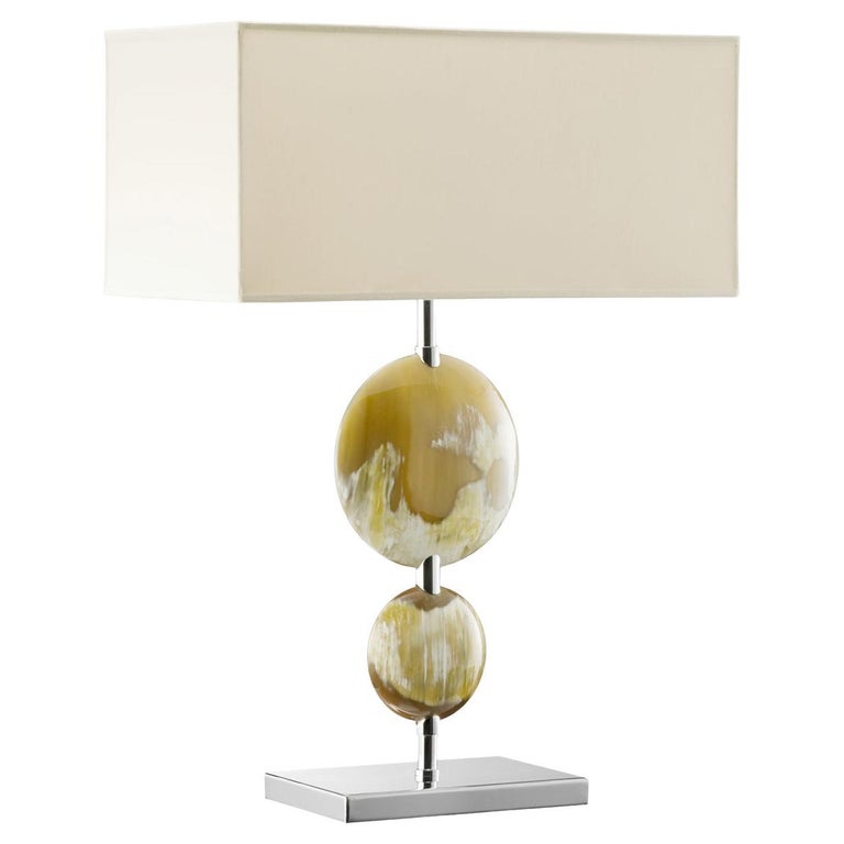 Vittoria Ivory Horn Table Lamp For Sale at 1stDibs