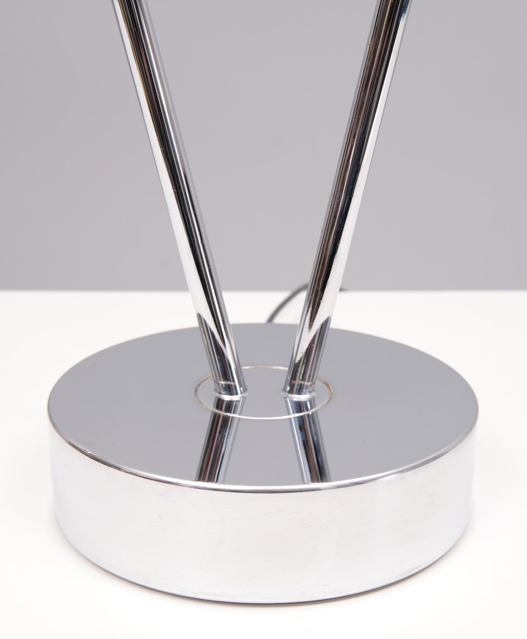 Italian “Vittoria” Table Lamp by Toso, Massari & Associates for Leucos  Italy, 1990s For Sale