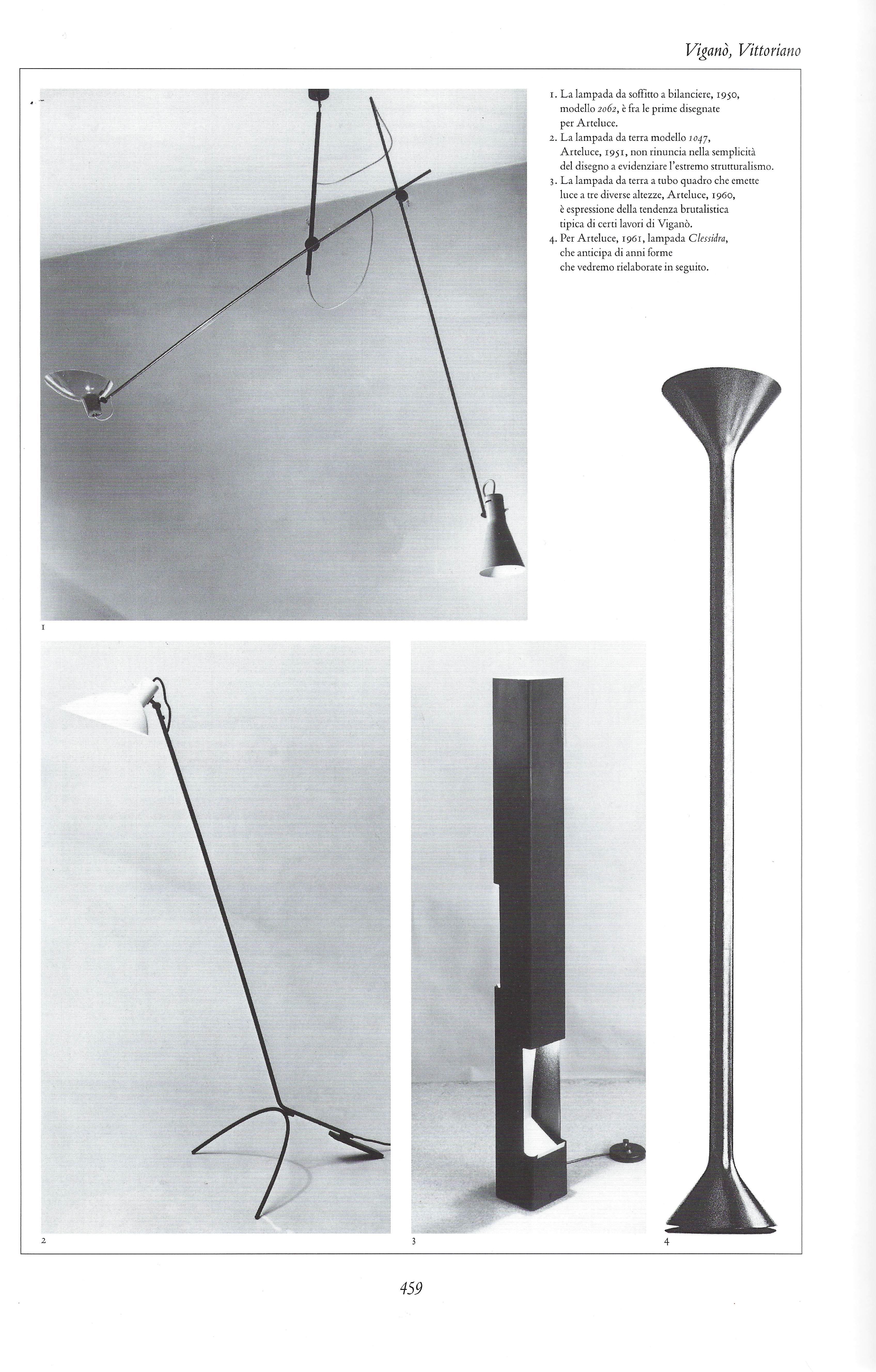Vittoriano Vigano for Arteluce Rare Floor Lamp Model 1047 For Sale 4