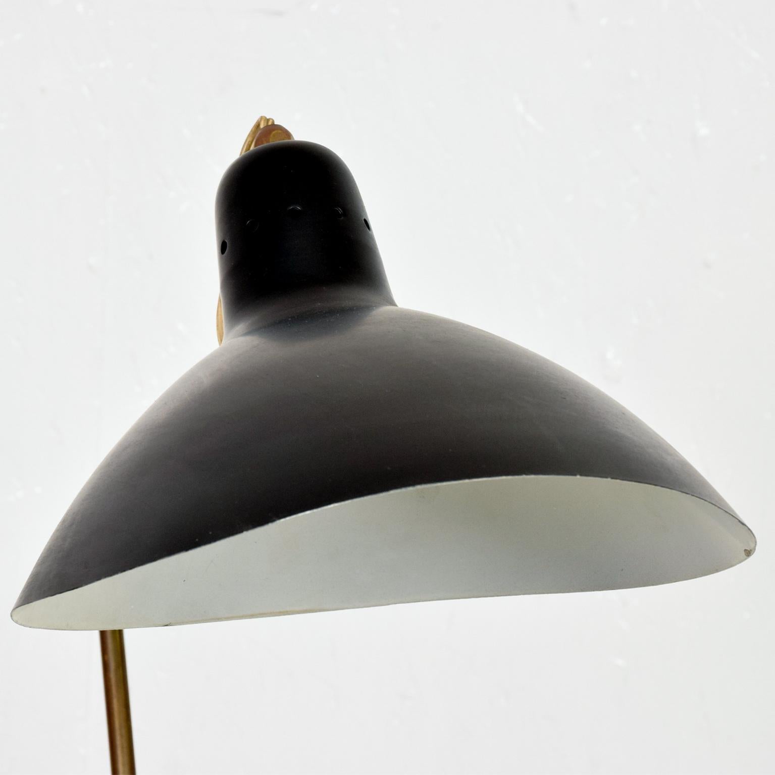 Mid-20th Century Vittoriano Vigano French Table Desk Lamp, after Serge Mouille