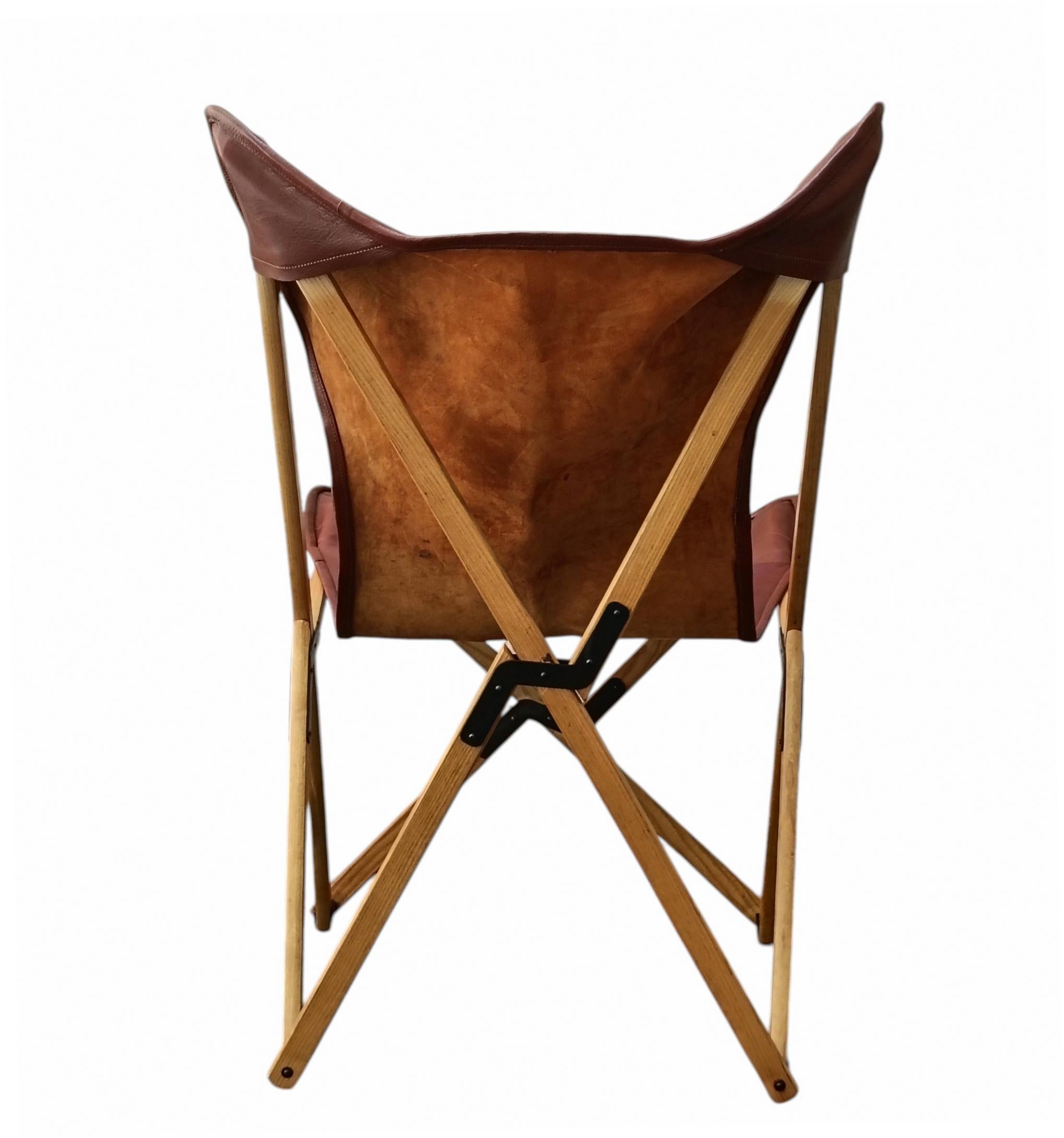 Chaise pliante 'Tripolina' de Vittoriano Vigano Senior Italia 1970 Bon état - En vente à Naples, IT