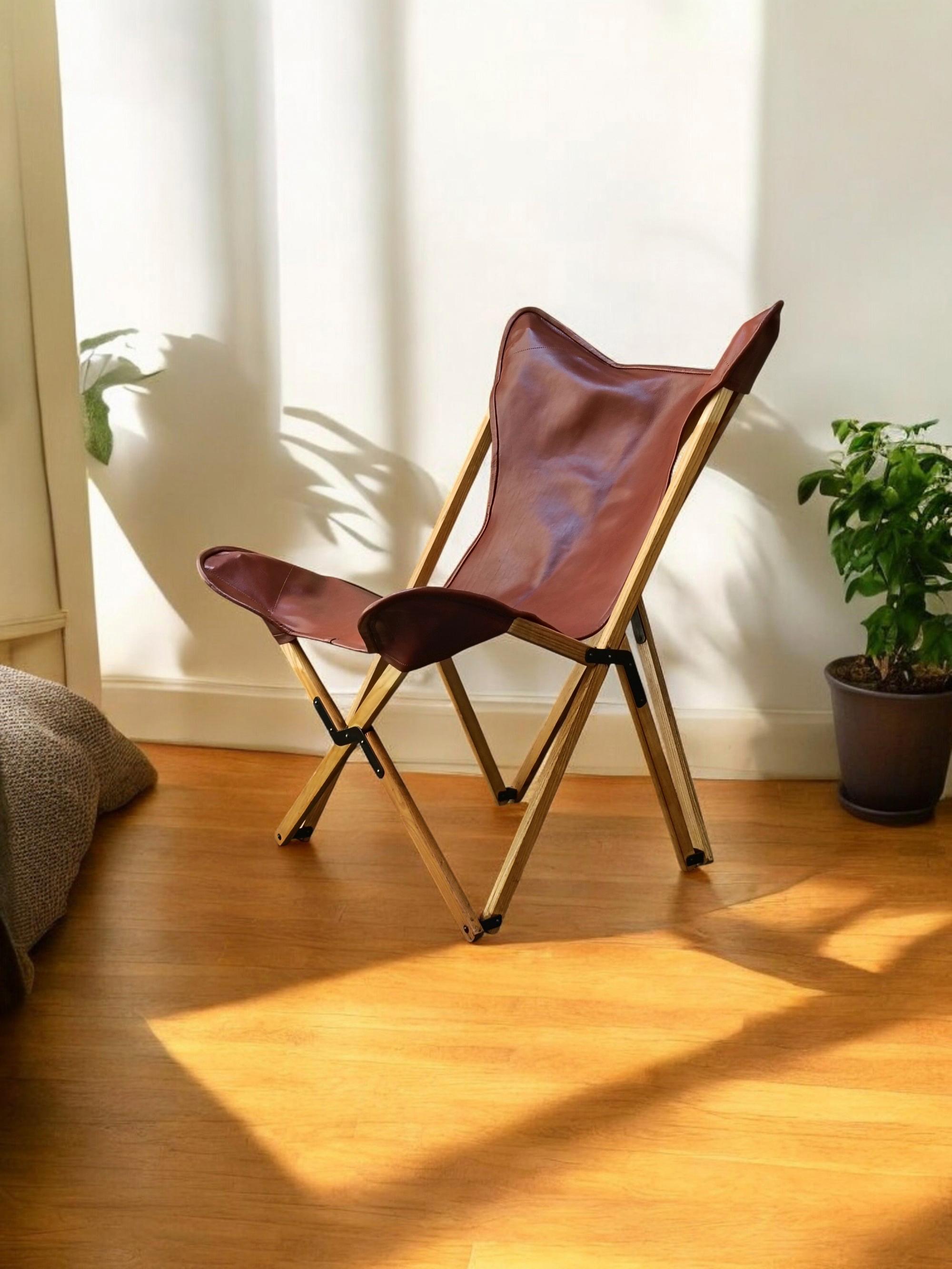 Chaise pliante 'Tripolina' de Vittoriano Vigano Senior Italia 1970 en vente 1