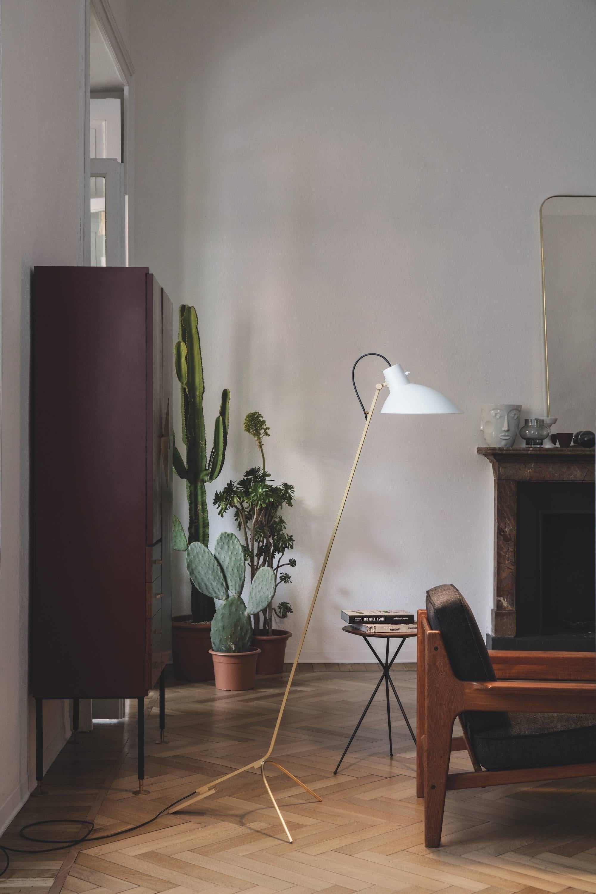 Lampadaire 'VV Cinquanta' de Vittoriano Viganò en jaune pour Astep en vente 8