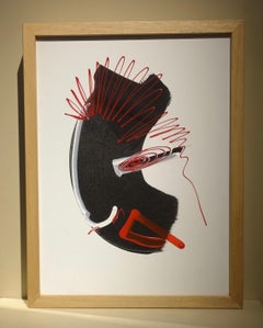 Vittorio Amadio - two African Masks, 2004