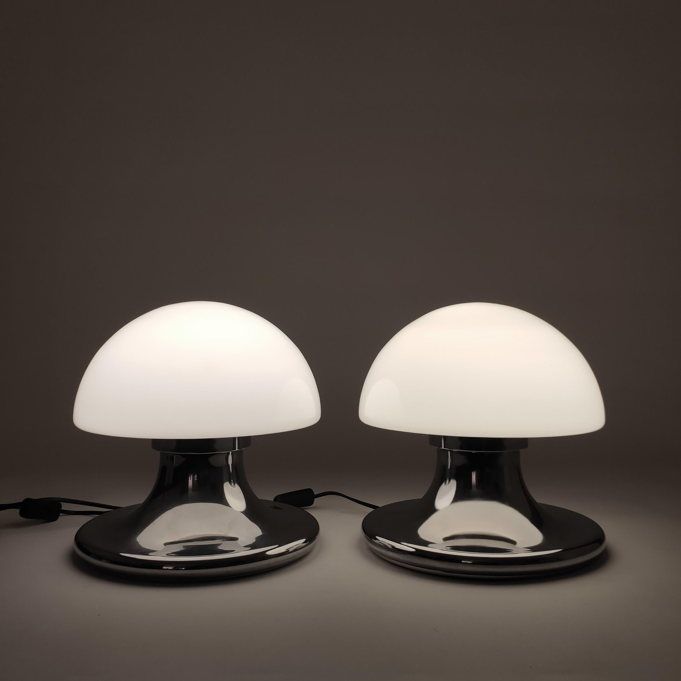 Lampade da tavolo in stile NO AGE di Vittorio Balli & Romeo Ballardini, Italia, anni '70 In condizioni buone in vendita a SANT ADRIÀ DE BESÒS, ES