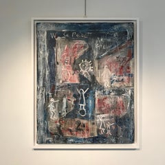 'Picasso, Unlikable Genius' 2007 Graffiti Expressionism Oil Mixed Media Canvas