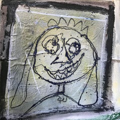 'Untitled' 2008, Oil Mixed Media on Canvas Graffiti Expressionism