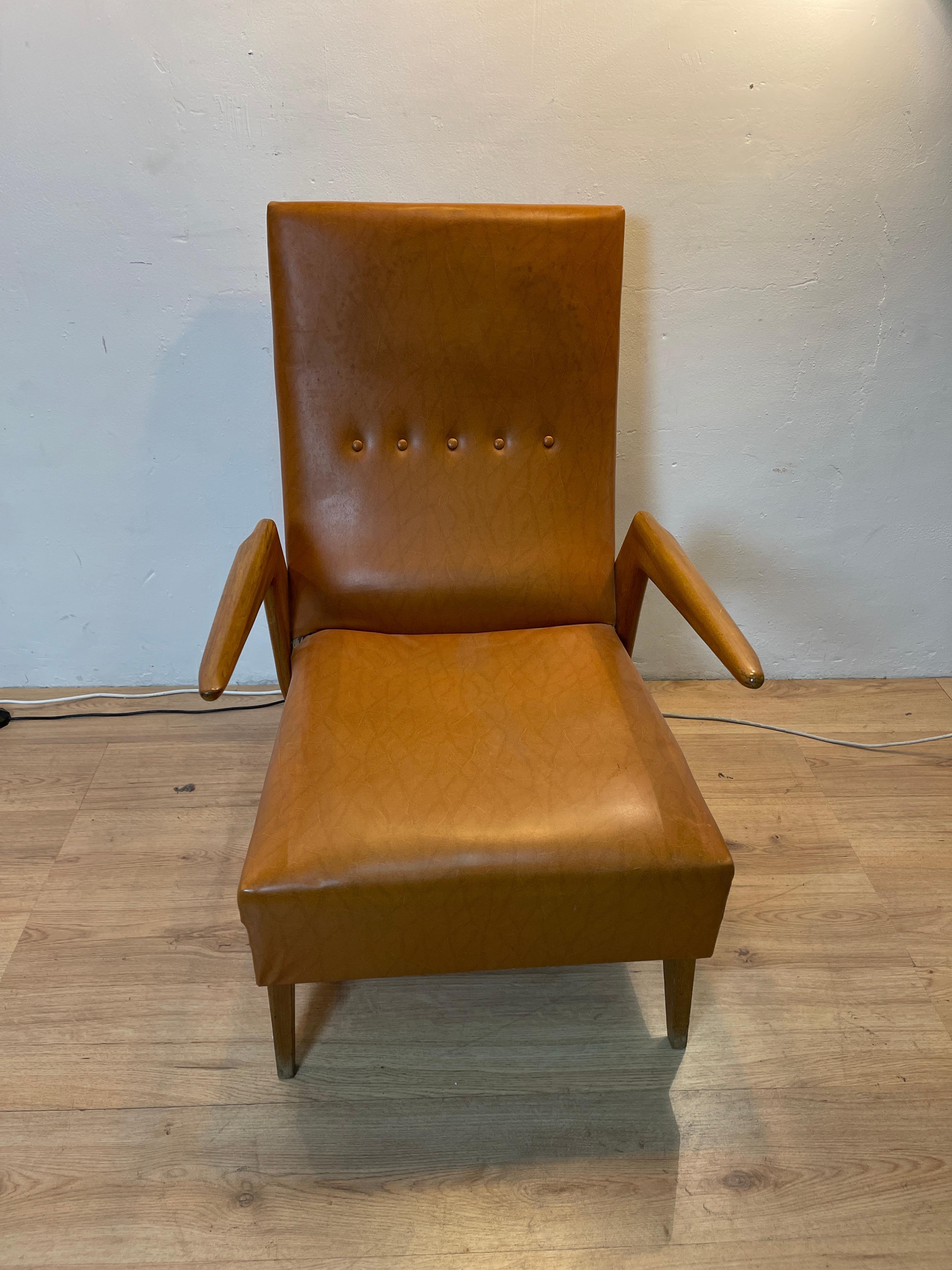 Vittorio Dassi Armchair In Good Condition For Sale In Catania, IT