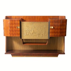 Vittorio Dassi Bar cabinet , sideboard, for La Permanente Mobili di Cantù
