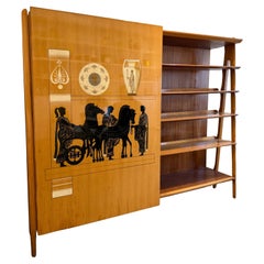 Vittorio Dassi Bookcase and Wardrobe
