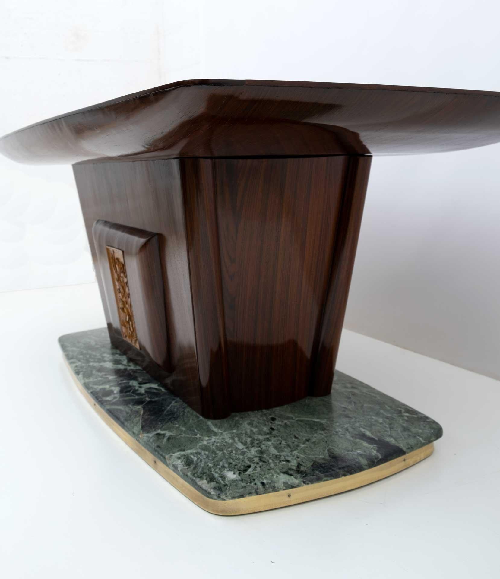 Vittorio Dassi Iconic Design Mid-Century Modern Italian Dining Table, 50s, Rare! For Sale 2
