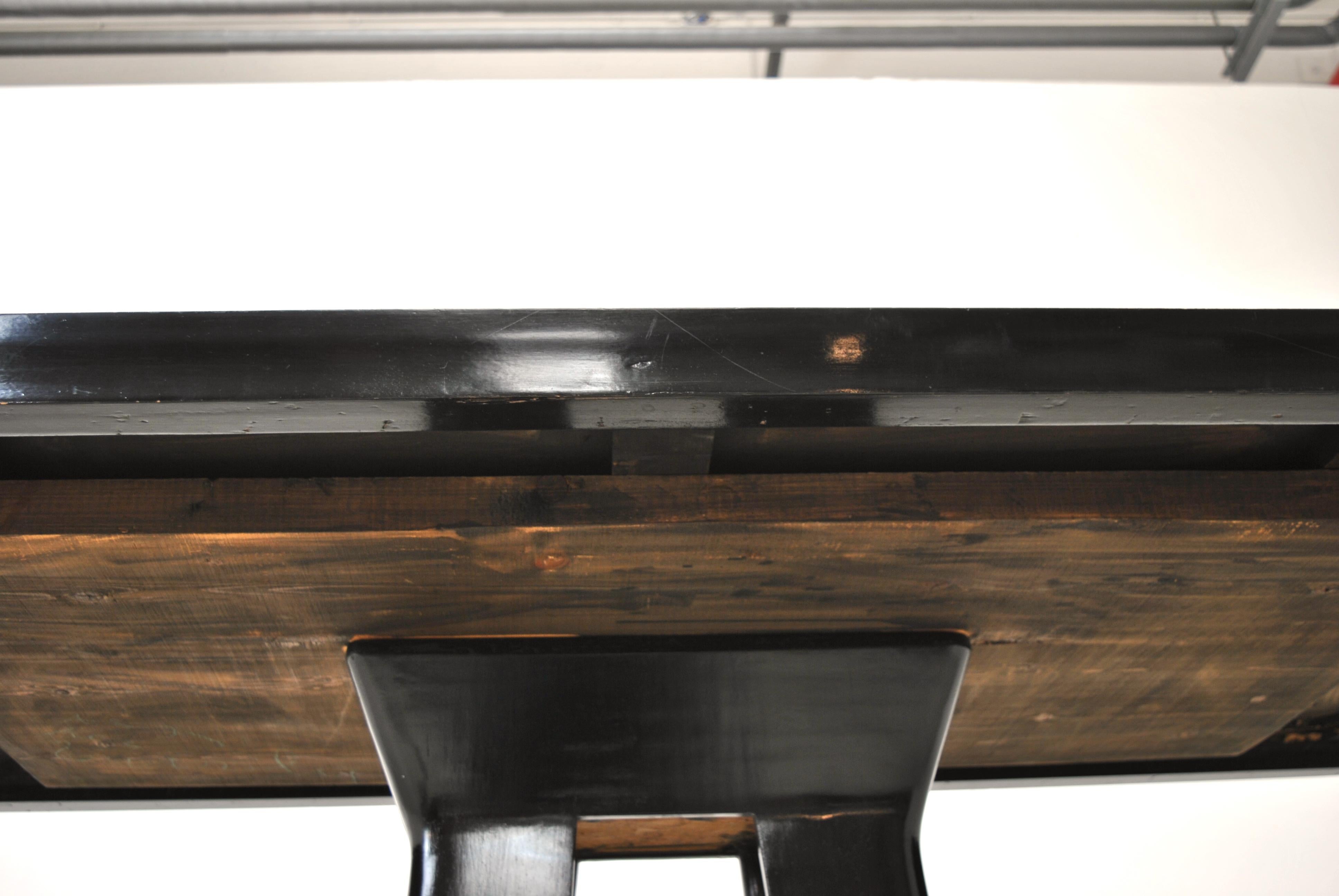 Vittorio Dassi Italian Art Deco Dining Table with Marble Base, 1940s 6