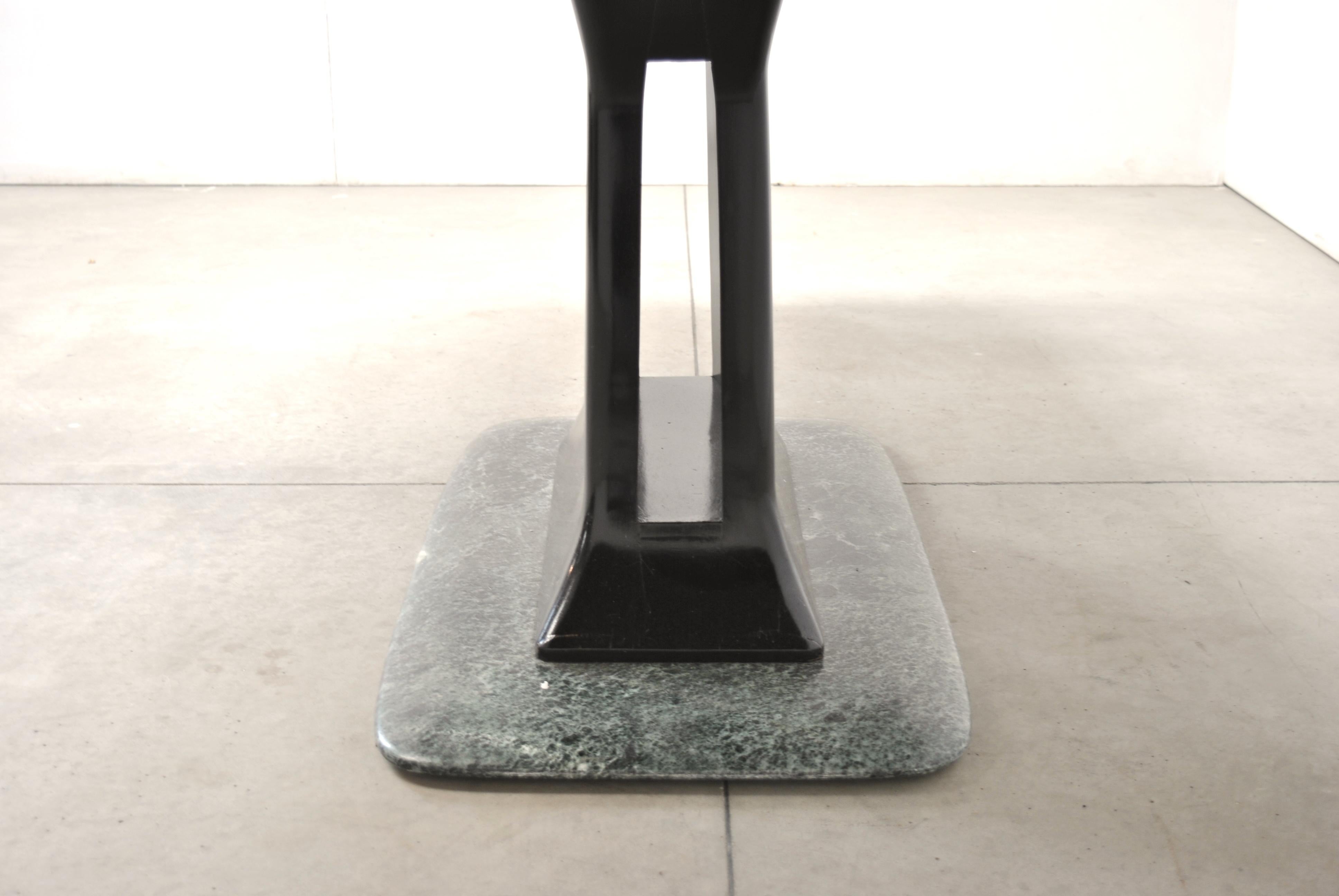 Vittorio Dassi Italian Art Deco Dining Table with Marble Base, 1940s 9