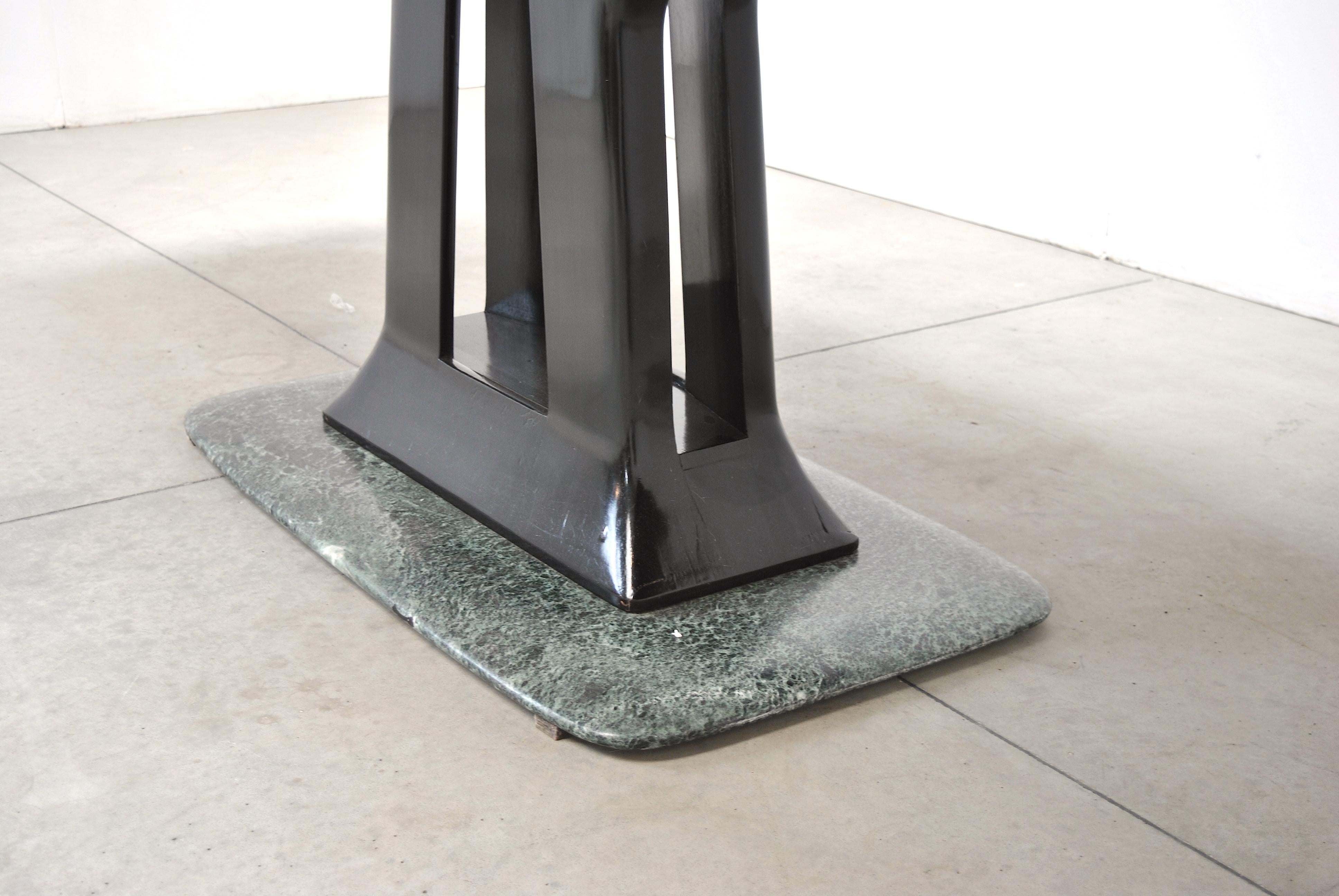 Vittorio Dassi Italian Art Deco Dining Table with Marble Base, 1940s 10
