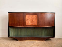 Vittorio Dassi Italienischer Mid-Century Modern Sideboard-Barschrank