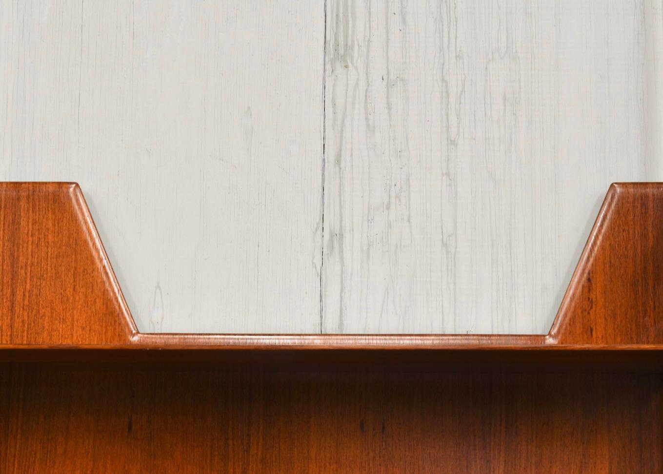 Vittorio Dassi Italian Monumental Wall Unit for Mobili Cantù, Italy, 1950s For Sale 11