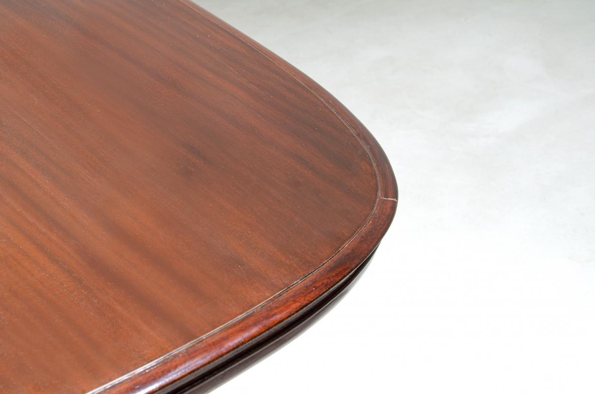 Wood Vittorio Dassi, Large Mahogany Table  For Sale