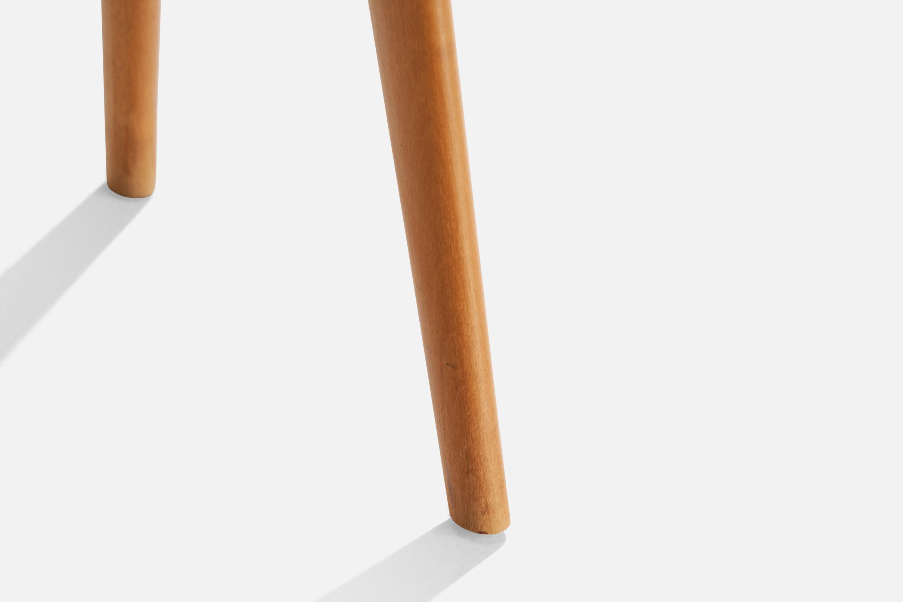 Vittorio Dassi, Nightstands, Wood, Glass, Italy, 1950s For Sale 4