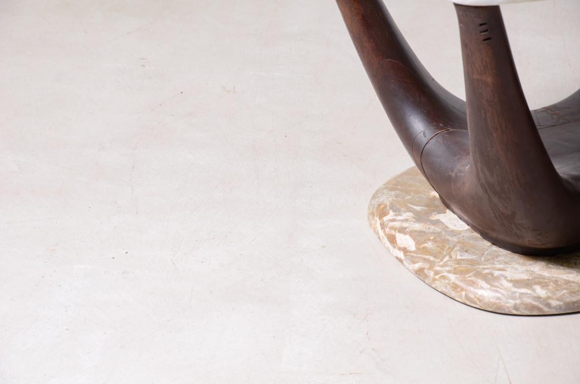 20th Century Vittorio Dassi, pair of organic shaped coffee tables For Sale