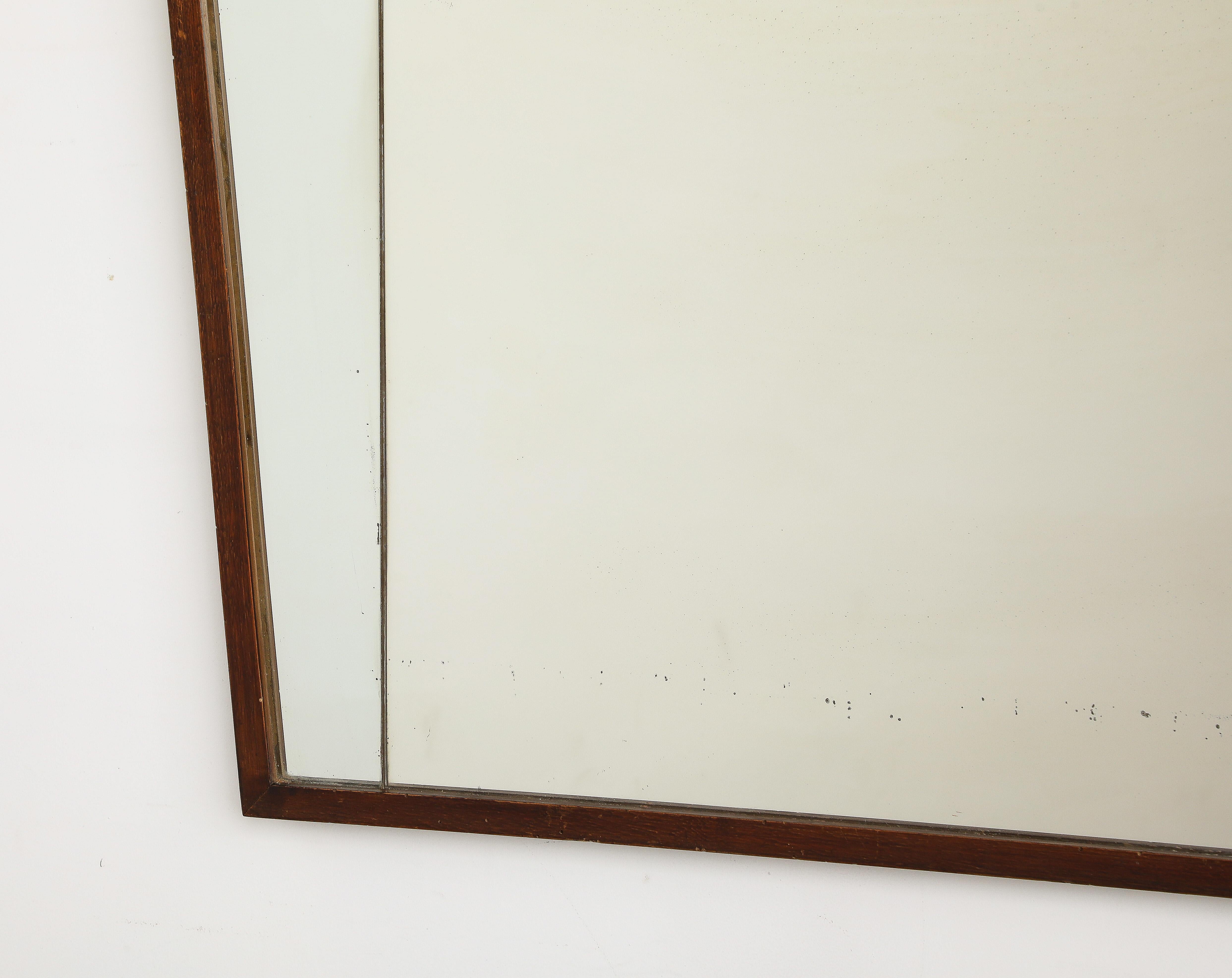 Vittorio Dassi Scalloped Wood Wall Mirror, Italy circa 1940  For Sale 4