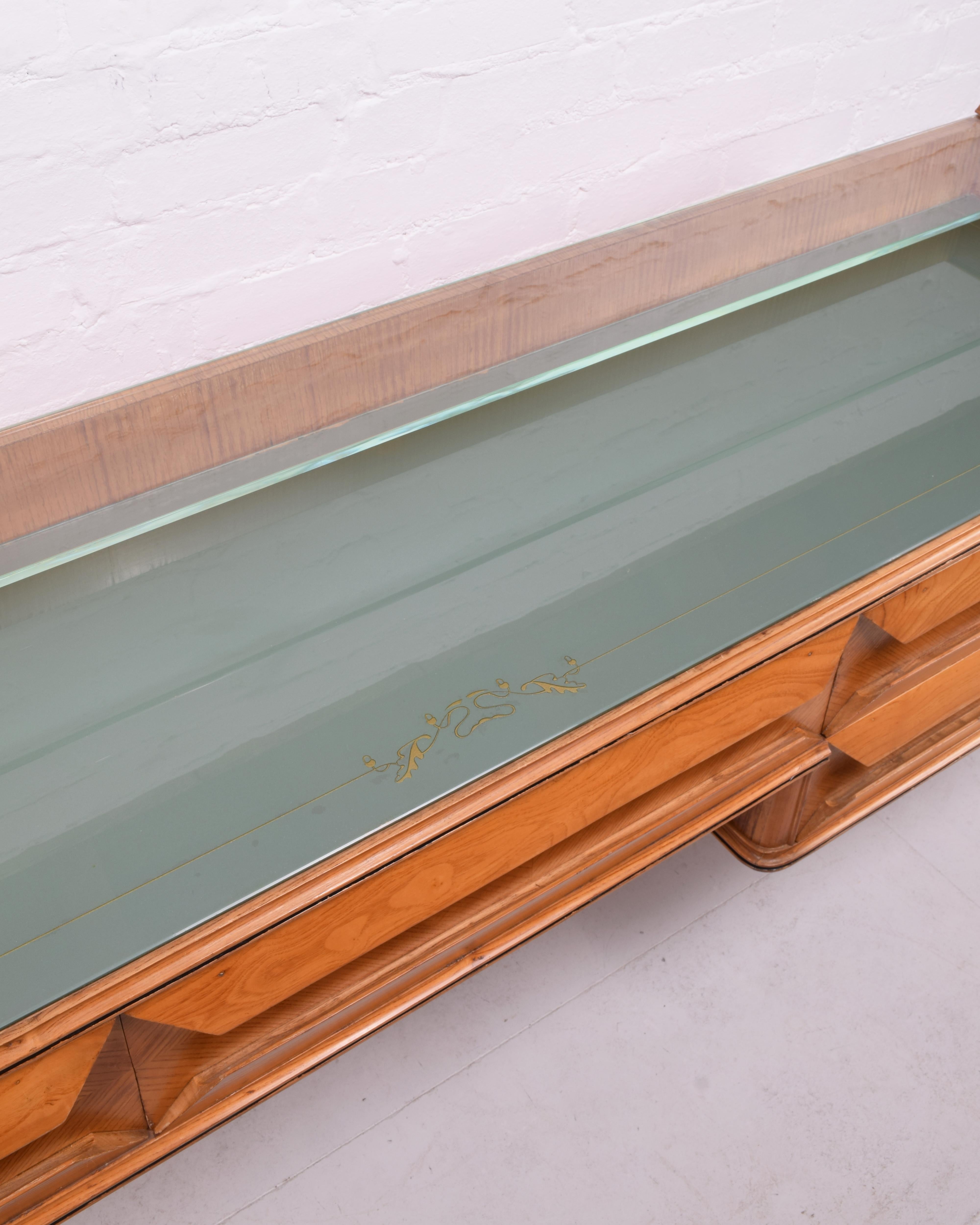 Vittorio Dassi Sideboard, 1950s, Beautiful Condition, Carlo Mollino -esque For Sale 2