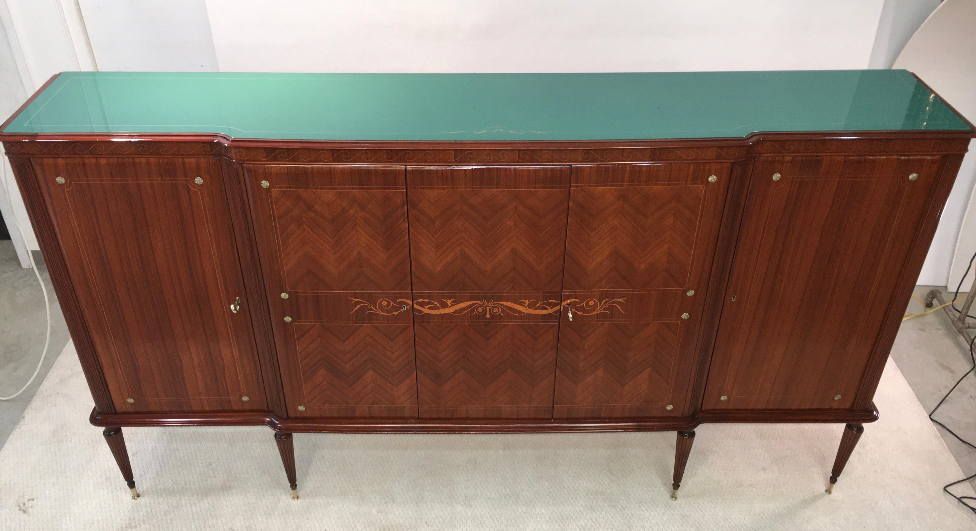 Vittorio Dassi Sideboard Bar Cabinet For Sale 4