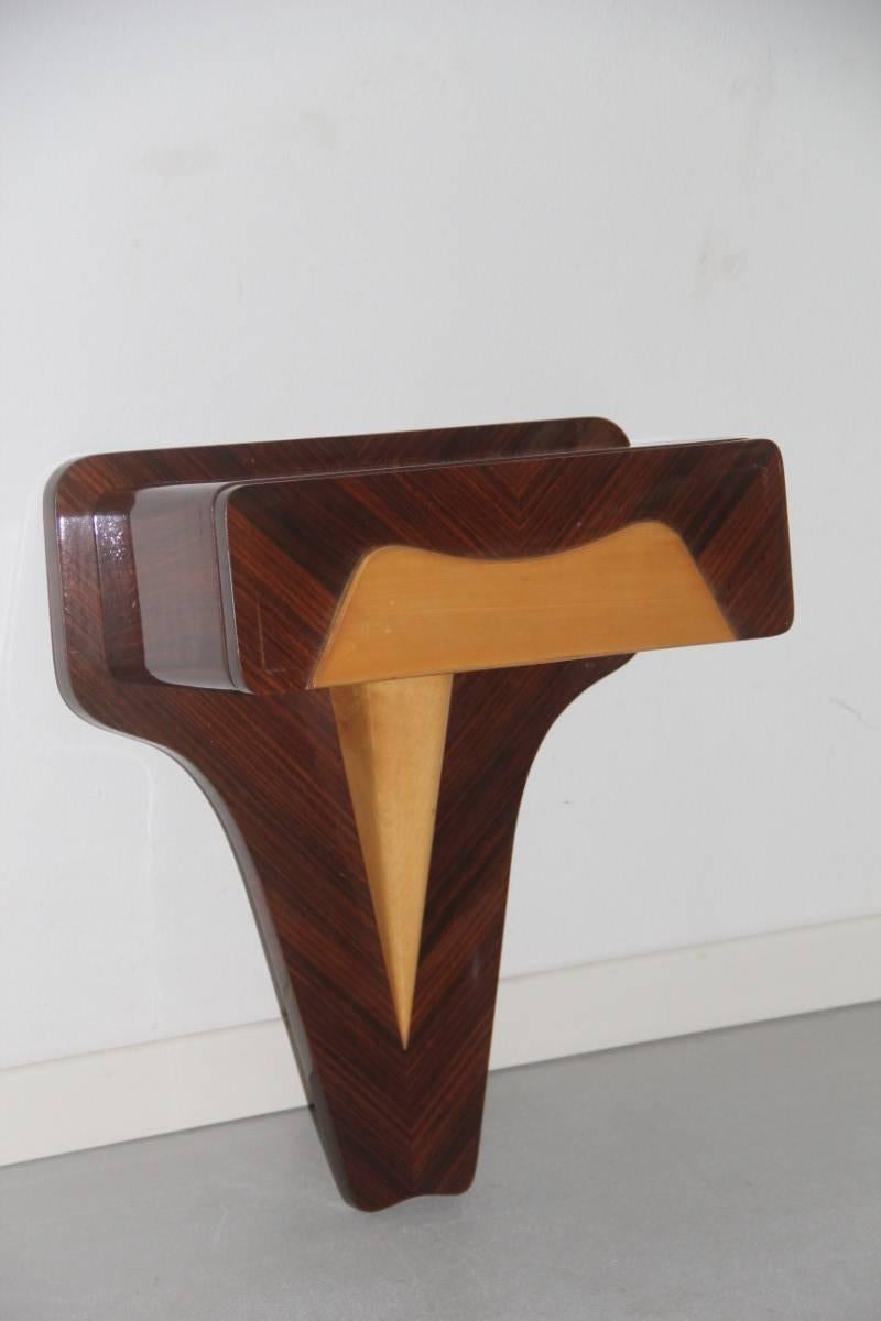 Vittorio Dassi Small Console Italian Design, 1950s  1