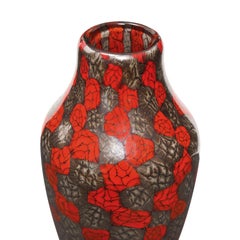 Vittorio Ferro Vase with Unique Multicolor Murrine 1990s